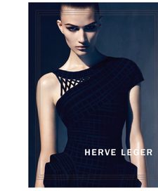 إعلان لماركة Herve Leger الشهيرة