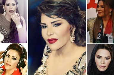 صور اطلالات مكياج احلام للعيد | لوكات مكياج فنانات للعيد 2013