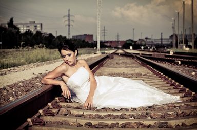 Railway, Train Track, Rail