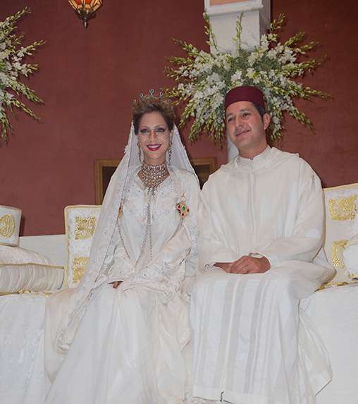  العروسين اللالة سكينة ومحمد المهدي بن عبد المطلب الركراكي