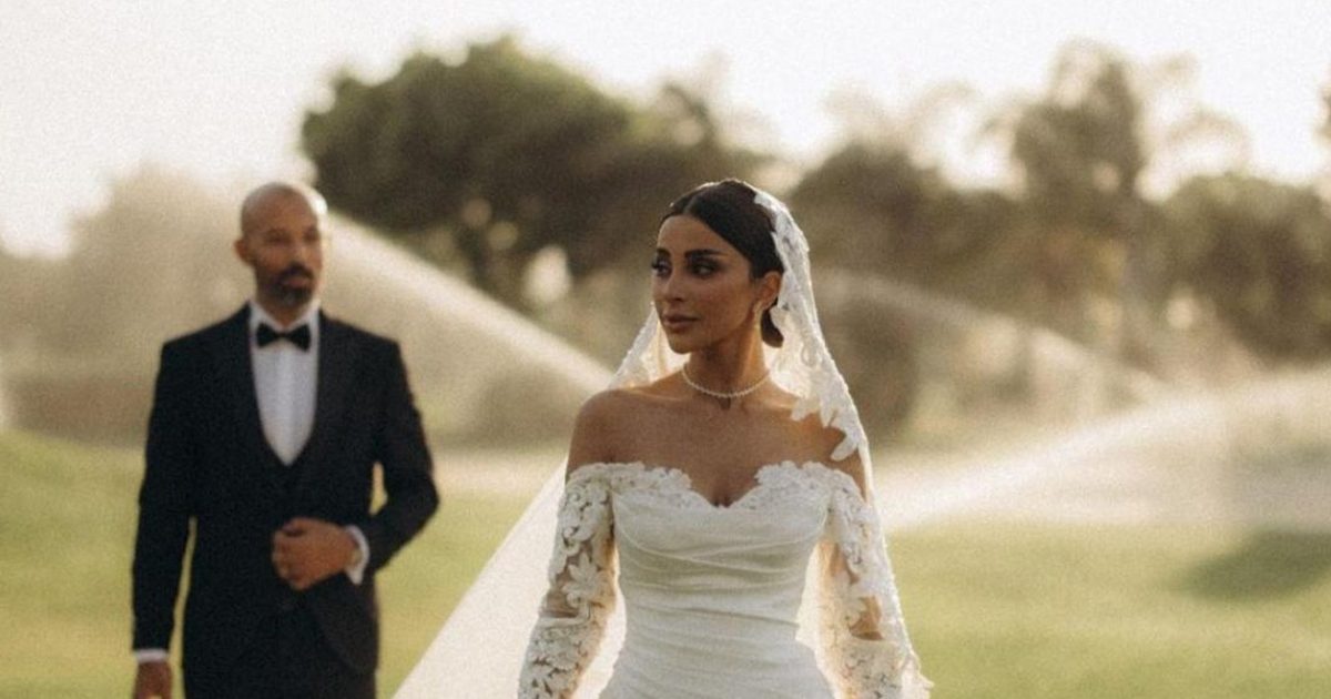 الممثلة السعودية العنود سعود تبرز بإطلالة زفافها الخلابة على السوشال ميديا