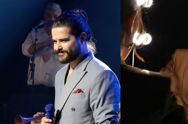 مصدر الصورة: الحساب الرسمي لناصيف زيتون @nassifzeytoun والحساب الرسمي لدانييلا رحمة @Daniella Rahme