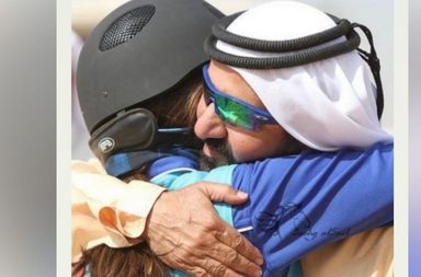 الشيخة مهرة بنت محمد بن راشد في رسالة حب لوالدها