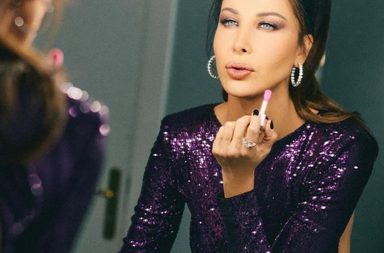 نانسي عجرم بإطلالة الميتالك- الصورة من انستغرام نانسي عجرم الرسمي nancyajram