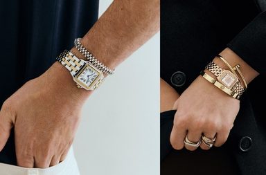 ساعات PANTHÈRE DE CARTIER: اختلافات أكثر عصرية بأحجام جديدة